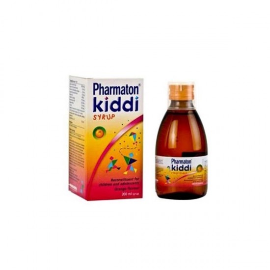 شربت کیدی فارماتون | حاوی انواع ویتامین و مواد معدنی برای رشد و تقویت کودکان